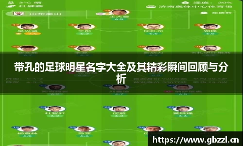 带孔的足球明星名字大全及其精彩瞬间回顾与分析